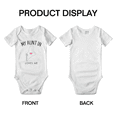thumbnail image 3 of My Aunt In Maine Loves Me Baby Short Sleeve Romper Bodysuits 0-3 Months, 3 of 5