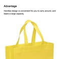 thumbnail image 4 of Unique Bargains 38x30cm Non-Woven Vertical Style Reusable Gift Bag, Yellow 10 Pack, 4 of 5