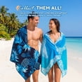 thumbnail image 6 of Inadays Beach Towel Sand Free Absorbent Lightweight Compact Warp-knitted Pool Towels for Swimming Camping Yoga Gym Travel Easy Pack Beach Essentials Accessories for Adults Women Men Vacation Gift, 6 of 7