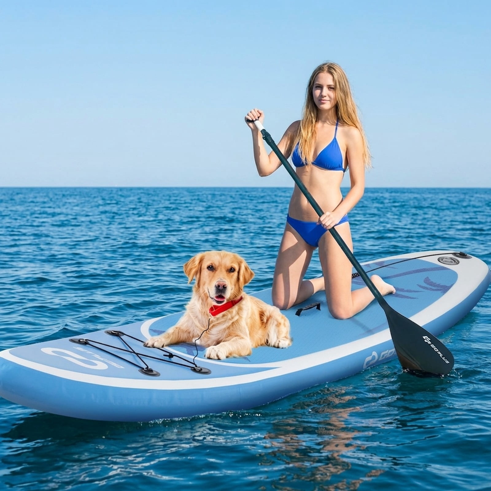 Airfind Inflatable Stand Up Paddle Board with Accessories-S