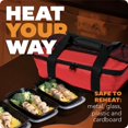 thumbnail image 4 of HOTLOGIC Max Large Portable Electric Food Heater - Innovative Food Warmer and Heated Lunch Box for Adults Car/Home - Easily Cook, Reheat, and Keep Yo, 4 of 6