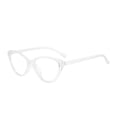 thumbnail image 4 of YAOBAMM Ultra-light Blue Light Glasses Unisex Blue Light Glasses Clear View Kitty Eye Shape Frame Strong Hinge Smooth Transparent Eye Protection, 4 of 7