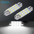 thumbnail image 2 of 20 Pcs 31mm 42mm 6000k Focos Coche Luz Interior T10 Led, 2 of 10