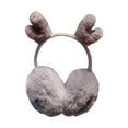 thumbnail image 3 of Cute Animal Earmuffs Winter Warm Outdoor Ear Covers Headband Earwarmer Hear Bend Ear Puffs Women Toddler Earmuffs Girl Winter Range Headphones Electronic Earmuffs with Mic Earmuff Headphones with, 3 of 3