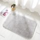 thumbnail image 4 of Inteprter Alfombra de baño moderna, y cómoda para una experiencia de baño lujosa, alfombra de baño de amplia aplicación Juegos de accesorios de baño gris claro 40x60cm, 4 of 6