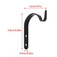thumbnail image 1 of 10Pcs Fer Jardin Mur Suspendu Fleur Plante Cintre Pot Support, 1 of 8