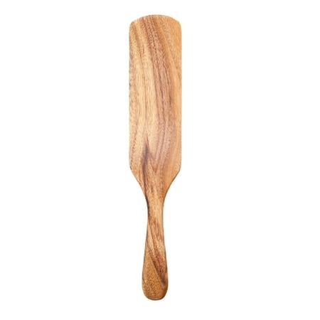 

dianhelloya Pan Spatula Non-slip Food Grade Wood Ergonomic Handgrip Kitchen Shovel Cookware Supplies