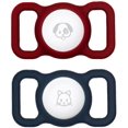 thumbnail image 1 of Soporte para collar de perro Airtag ZHAOCHENG paquete de 2 compatible con collar de gato Apple Airtag, 1 of 5