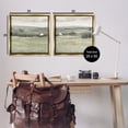 thumbnail image 4 of Stupell Industries Traditional Distant Farmhouse Field Landscape & Nature Painting Gold Floater Framed Canvas Art Print Wall Art, 25 x 25, Set of 2, 4 of 10