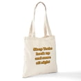 thumbnail image 6 of CafePress - Sleep Techs Hook Up And Score All Night Tote Bag - Unisex Canvas Tote Bag, Beige, 1-Piece, 6 of 6