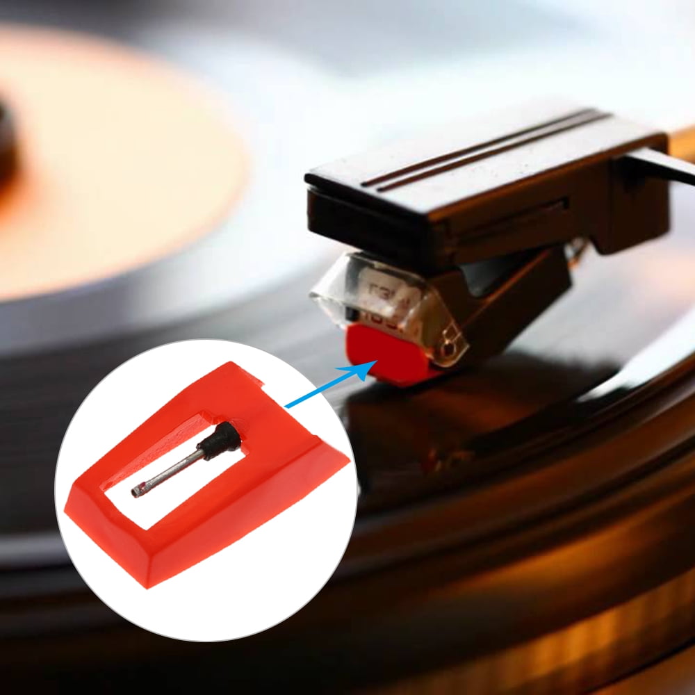 1 Pc Record Player Needle Aluminum Stylus Replacement Vinyl Player w/ Protect Cover Walmart Canada