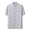 Gray, variant on Muscle Fit Dress Shirts for Men Banded Collar Casual Button Down Shirts Green L(L)