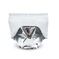 thumbnail image 6 of 50 pcs 5"x8.5" Mylar Clear/Silver Aluminum Foil Resealable Stand Up Bags Heat Seal Zipper Lock Reusable Storage Pouches for Zip Food Storage Lock Packaging with Tear Notches, 6 of 6