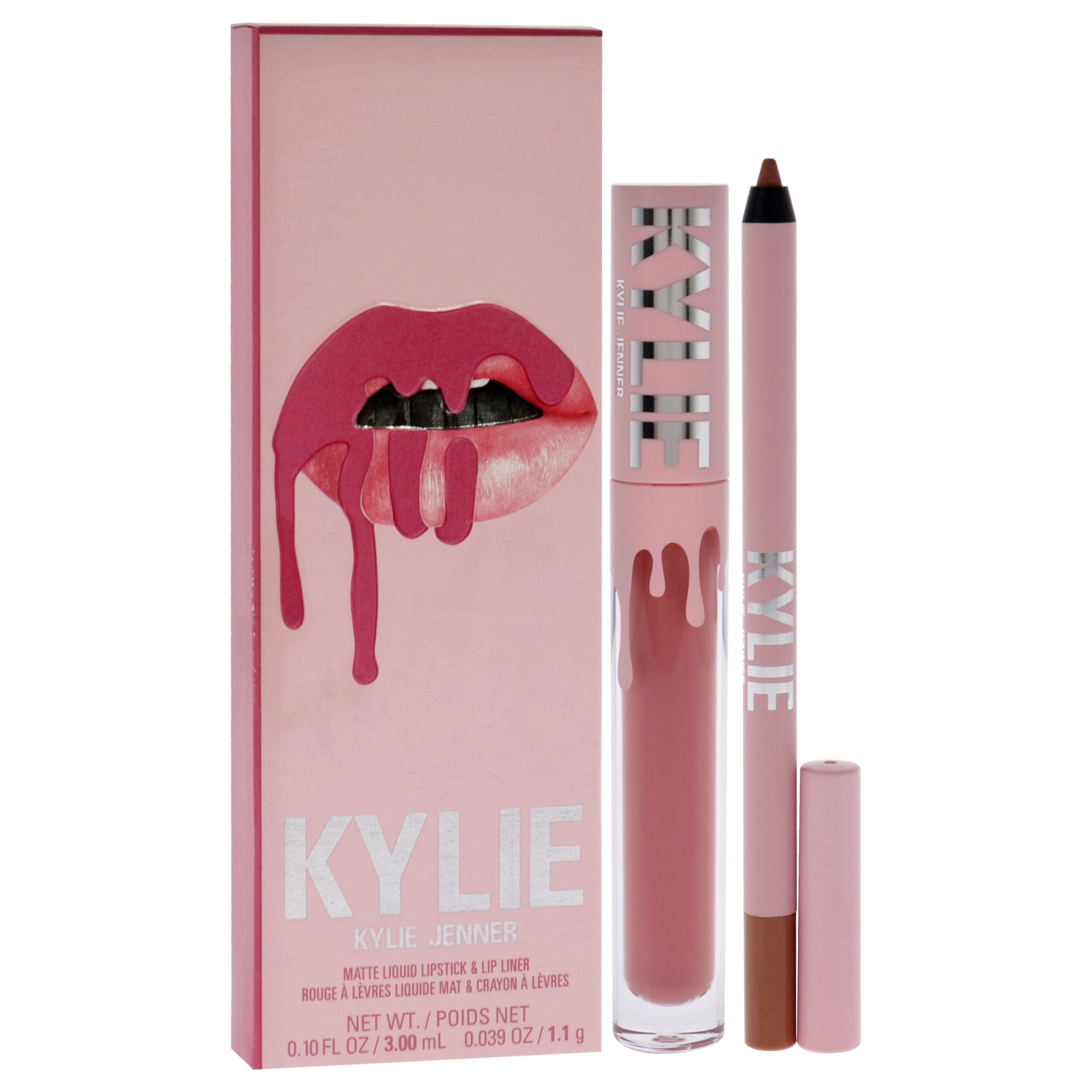 Kylie Cosmetics Matte Lip Kit - 808 Kylie , 2 Pc 0.10oz Matte Liquid Lipstick, 0.03oz Lip Liner