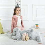 MaoGoLan 24 4Pcs Bunny Stuffed Animals with 3 Babies Inside Rabbit Plush Toy