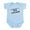 Sky Blue, variant on CafePress - Promoted To Big Cousin Body Suit - Baby Light Bodysuit, Size Newborn - 24 Months