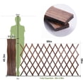 thumbnail image 2 of Expandable Garden Trellis, 38" x 89" Large Wooden Lattice Fence Wall Panel Lattice Trellis for Climbing Plants Outdoor Ivy Vine Rose Clematis for Garden Patio Room Decor (1), 2 of 8