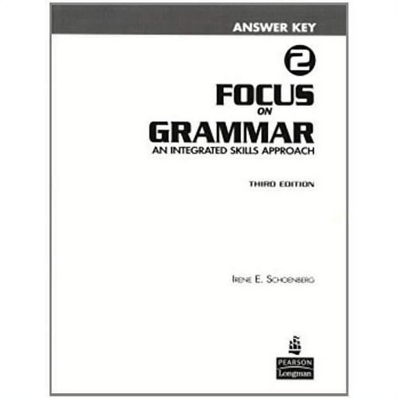 Focus on Grammar 2 Answer Key