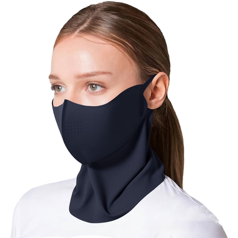 UV Sun Protection Face Mask for Men Women,Breathable Half 