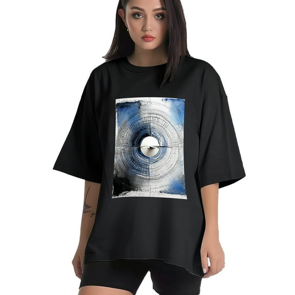 Plus Size Shirt for Women Black Tops for Women Short Sleeves Shirt for Women Blue 0002 T Shirt Crewneck Shirt for Women XS