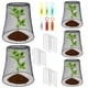 thumbnail image 1 of Chicken Wire Cloche Plant Covers Garden Netting Metal Heavy Duty Plant Protectors From Animals For Keeping Bunnies Chicken Squirrels Birds Other Out 9.13×9.13in, 1 of 7
