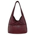 thumbnail image 1 of Bolso Mano Retro para Mujer Bolso Informal Suave para Las Axilas Bolso para Otoño E Invierno (rojo), 1 of 7