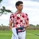 thumbnail image 3 of Balery Rose Camisa Polo de Hombre con Estampado, de Manga Corta y Tejido Medio, Camisa Tipo Golf Polo-X-Large, 3 of 6