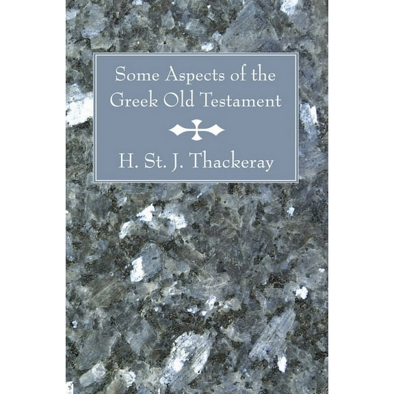Some Aspects of the Greek Old Testament (Paperback)