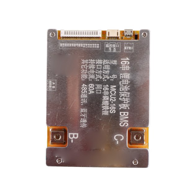 Placa de protección de batería de litio, placa de protección de circuitos integrados de protección de batería de litio 16S Placa de protección de batería de litio Diseño aerodinámico