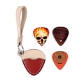 thumbnail image 2 of Nuevo 3 uds púas de guitarra púas tenacidad antideslizante con estuche para púas, 2 of 7