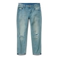 thumbnail image 2 of Justice Girls Mini Mom Jean, Sizes 6-18, Slim & Plus, 2 of 4