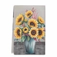 thumbnail image 2 of Sunflowers Kitchen Towels Set of 1, Spring Botanical Yellow Floral Vases Retro Absorbent Dish Towels for Kitchen, Microfiber Hand Towel, Quick Drying Tea Towel for Cleaning Decorative Dishcloths, 2 of 7
