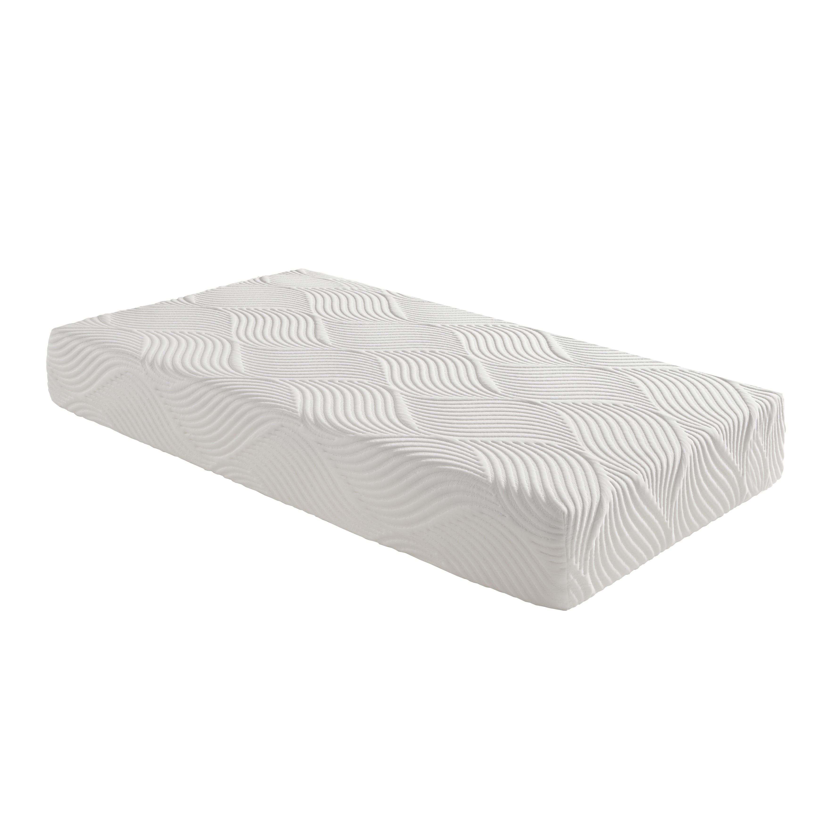 72 L x 33W x 2 Inch Foam Twin Bed Pad Mattress Eggcrate Overlay Topper Joerns 
