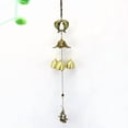 thumbnail image 3 of 2 PCS Traditional Lucky Small Wind Chimes for Outside, Wind Bell and Sympathy Leaf Wind Chimes Indoor Garden Bell, Patio, Balcony, 3 of 5