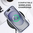 thumbnail image 2 of Compatible with iPhone 15 Plus Case, Soft Silicone Gel Rubber Bumper Microfiber Lining Hard Back Shockproof Protective Phone Case Cover Women Girls Men Boys for iPhone 15 Plus 6.7",Light Purple, 2 of 14