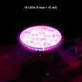 thumbnail image 2 of LED Grow Light Bulb 15W E27 10 Red + 5 Blue LEDs AC 85-265V for Indoor Plants, 2 of 5