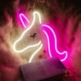 thumbnail image 4 of DONGPAI Unicorn Neon Light LED Neon Sign, Battery Powered Neon Light Wall Art Decoration for Bar Bedroom Kids Boys Girls Room Party, 4 of 6