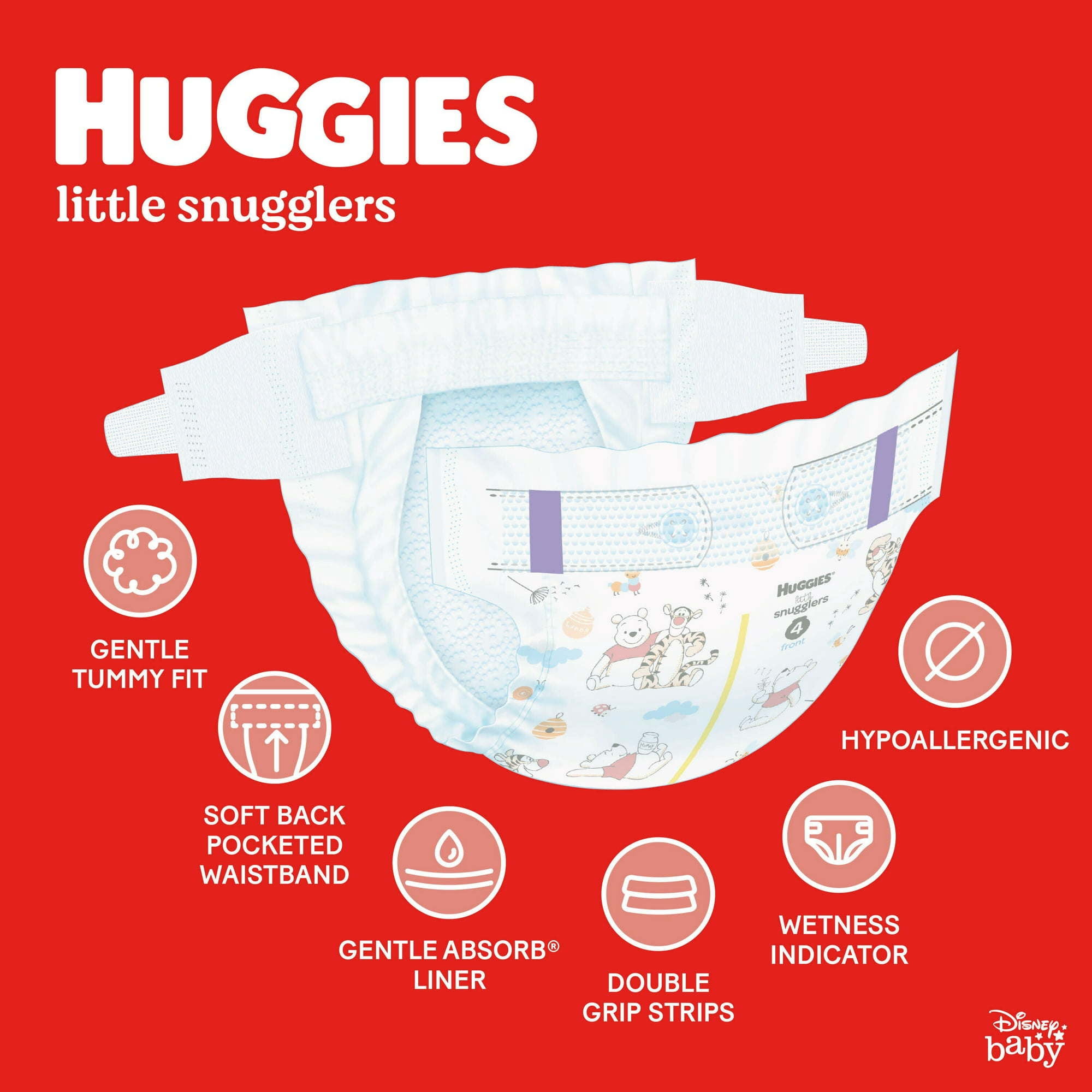 Pañales Huggies Little Snugglers talla 2 – Baby Junior Shop