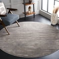 thumbnail image 2 of SAFAVIEH Meadow Albus Geometric Area Rug, Ivory/Grey, 6'7" x 6'7" Round, 2 of 8