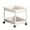 White, variant on IMossad 3-Tier Plastic Storage Rack with Wheels – Movable Layered Organizer, Durable Plastic Material for Living Room, Bathroom, Kitchen, and Home Storage