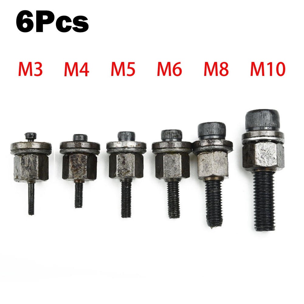 Goodhd Hand Rivet tool Head Set For Rivet Nut Tool M3 M4 M5 M6 M8 M10