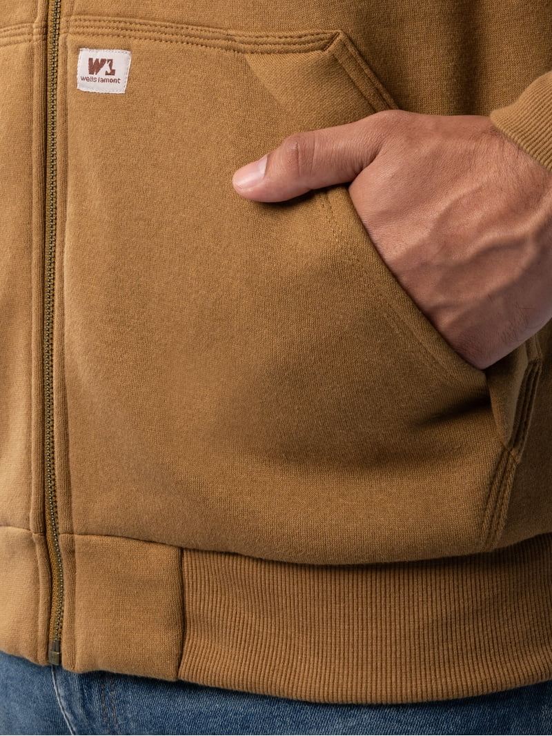 Wells Lamont Men's Heavy Weight Work Fleece Thermal Lined Water