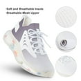 thumbnail image 3 of Aesthetic Red Lilac And White Gradient Walking Shoes for Men Woman Lightweight Tennis Fashion Elastic Sports Shoes Cushion Basketball Shoes, 3 of 7
