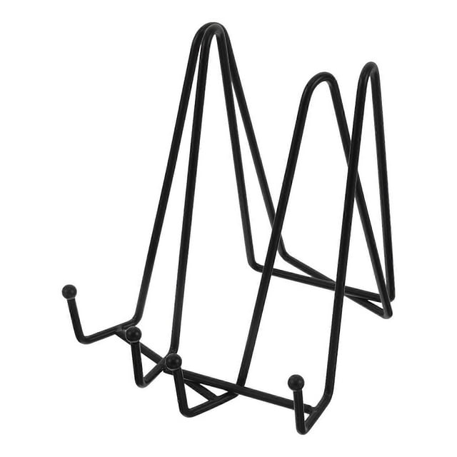Metal Frame Stand for Display 2Pcs Heavy Duty Black Easel Photo Holder