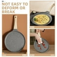 thumbnail image 3 of WEUVEB Pancake Skillet Pan Non Stick Pancake Maker Aluminum 1Set, 3 of 7