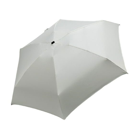 Naiovety Paraguas plegable transpirable con mecanismo de elevación retráctil protección solar sombrillas plegables blanco cremoso Type3 NO3