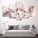 thumbnail image 4 of 5 Paneles de Impresiones de Lienzo Pinturas, Pinturas al óleo, Decoracion de Magnolia Blanca SM SunniMix Pinturas, 4 of 8
