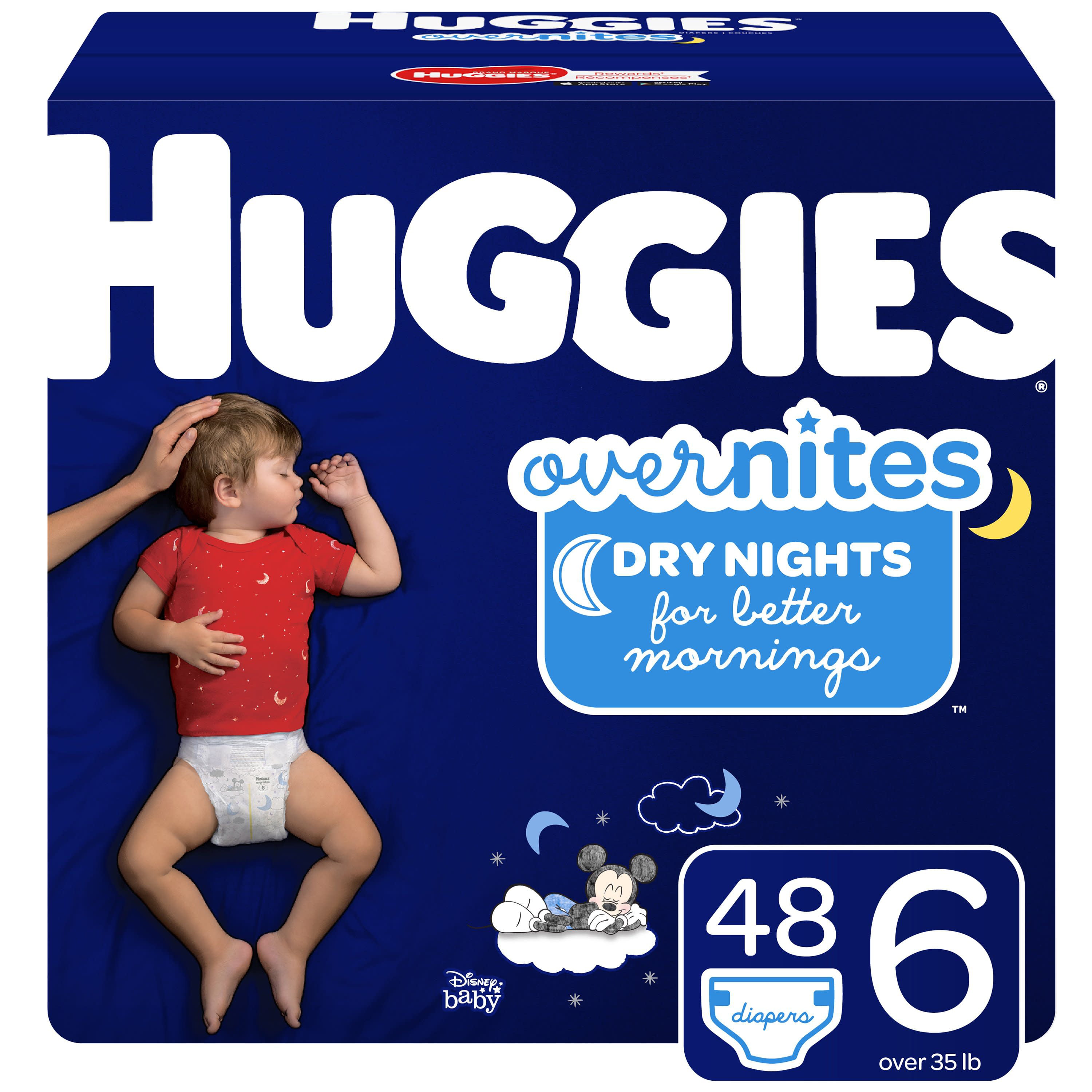 Huggies Overnites Nighttime Diapers 