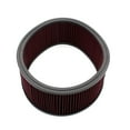 thumbnail image 2 of Tignapoo Red Steel Mesh High Flow Air Filter, 14x5 Inch Round Performance Air Cleaner, 36x36x14cm Package, 890g Weight, 2 of 6