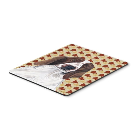 Welsh Springer Spaniel Fall Leaves Portrait Mouse Pad Hot Pad or Trivet price history on PriceWatchPro